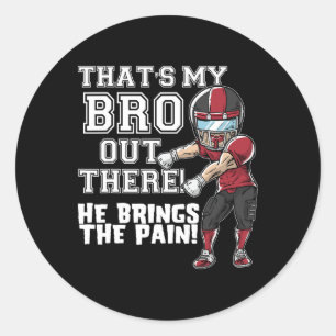 Dat is mijn broer daar, Red Football Brother Siste Ronde Sticker