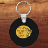 Dat is mijn broertje Stop Funny Gevist Sleutelhanger (Voorkant)