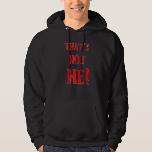 Dat is mijn citaat niet hoodie (Voorkant)