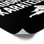 Dat is mijn dochter karate vader karate vader poster (Hoek)