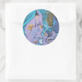 Dat is mijn F-coin aansteker Ronde Sticker (Tas)