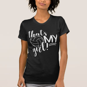 Dat is mijn Girl Proud Volleyball Mam Volleyball M T-shirt