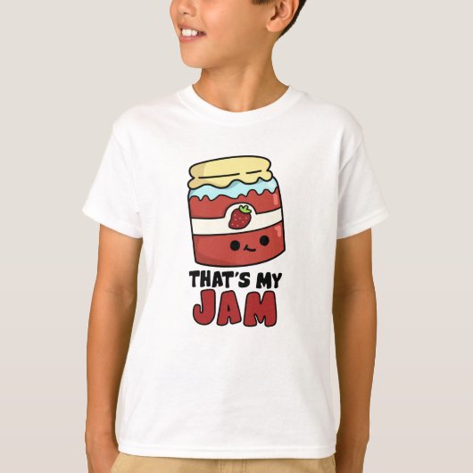 Dat is mijn Jam Funny Jar van Jam Pun T-shirt (Voorkant)