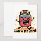 Dat is mijn jam! kaart (Voorkant / Achterkant)