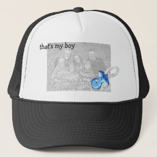 Dat is mijn jongen! --Personaliseerbaar Trucker Pet
