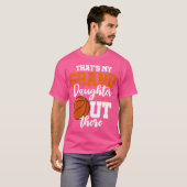 Dat is mijn kleindochter daar, opa Basketb T-shirt (Voorkant volledig)