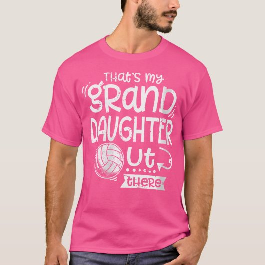Dat is mijn kleindochter daar, volleybal GR T-shirt (Voorkant)