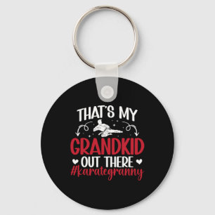 Dat is mijn kleinkind Karate Granny Proud Karate G Sleutelhanger