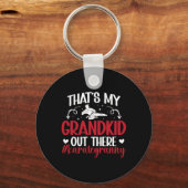 Dat is mijn kleinkind Karate Granny Proud Karate G Sleutelhanger (Voorkant)