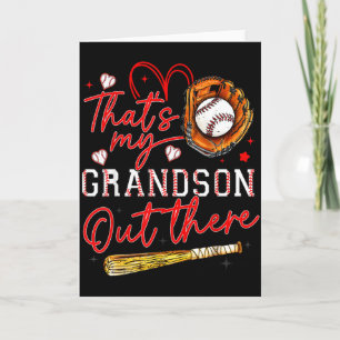 Dat is mijn kleinzoon daar Baseball oma moeder Kaart