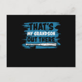 Dat is mijn kleinzoon daar. | Baseball-ontwerp Briefkaart (Voorkant)