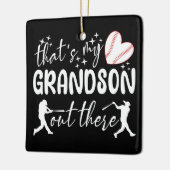Dat is mijn kleinzoon daar, grappige oma keramisch ornament (Links)