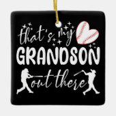 Dat is mijn kleinzoon daar, grappige oma keramisch ornament (Voorkant)