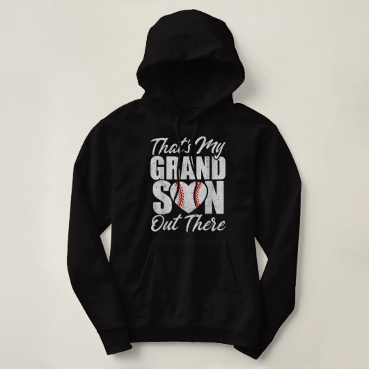 Dat is mijn kleinzoon daar, grootma Gran. Hoodie (Design voorkant)
