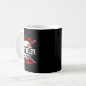 Dat is mijn kleinzoon daar, grootma Moth. Koffiemok (Voorkant links)