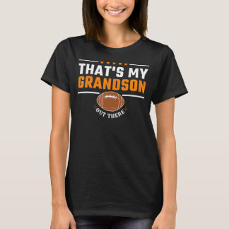 Dat is mijn kleinzoon, daar is de Da van de Baseba T-shirt