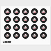 Dat is mijn kleinzoon daar Moederdag Sell Gran Ronde Sticker (Vel)