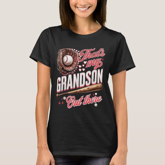 Dat is mijn kleinzoon daar, oma Mothe T-shirt (Voorkant)
