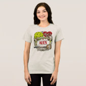 Dat is mijn kleinzoon daar Paddleball Pickleball Tri-Blend Shirt (Voorkant volledig)