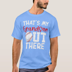 Dat is mijn kleinzoon daar waar honkbalgrootouders t-shirt