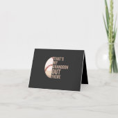 Dat is mijn kleinzoon daarbuiten, grappige honkbal (Voorkant)