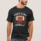 Dat is mijn kleinzoon in Football Lover Familie T-shirt (Voorkant)