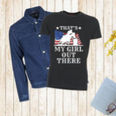 Dat is mijn meisje Barrel Racing Pap Mam Parent T-shirt
