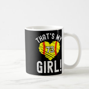 Dat is mijn meisje vintage nummer #73 hart zachtaa koffiemok