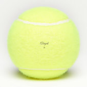 Dat is mijn naam Custom Tennis Balls Tennisballen (Achterkant)