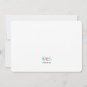 Dat is mijn naam Foto Geboorteaankondiging Aankondiging (Achterkant)