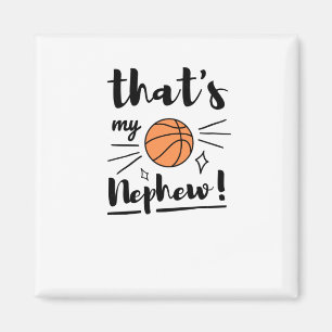 Dat is mijn neefje basketbal magneet