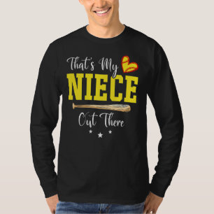 Dat is mijn nichtje daar, Proud Softball oom Aun T-shirt