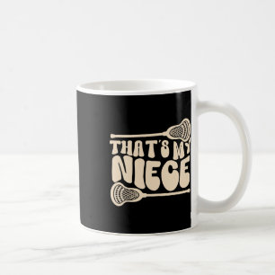 Dat is mijn nichtje Lacrosse, tante van een Lacros Koffiemok