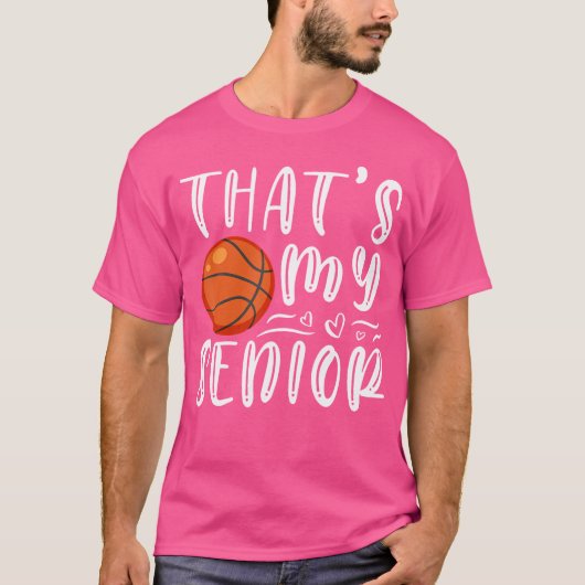 Dat is mijn oudere basketbal moeder vader broer zu t-shirt (Voorkant)
