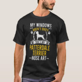Dat is mijn patterdale Terrier Nose Dog. T-shirt (Voorkant)