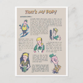 Dat is mijn Pop Briefkaart