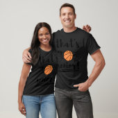 Dat is mijn senior basketbal broer Bask T-shirt (Unisex)