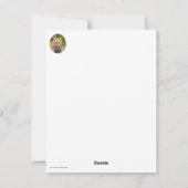 Dat is mijn vader feestdagenkaart (Achterkant)