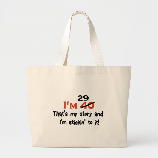 Dat is mijn verhaal. grote tote bag (Voorkant)