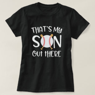 Dat is mijn zoon daar waar honkbalspel mam Gift. T-shirt