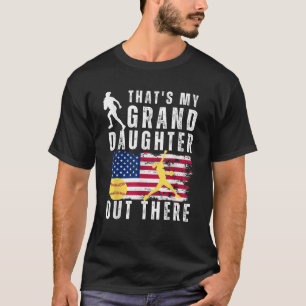 Dat is m'n kleindochter, softbal oma t-shirt