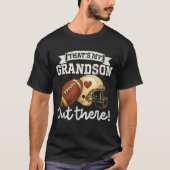 Dat is m'n kleinzoon daar, Funny Football Grandp T-shirt (Voorkant)