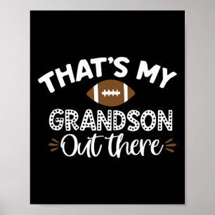 Dat is m'n kleinzoon, Football oma Poster