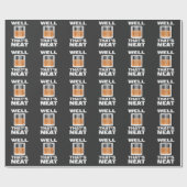 Dat is mooi, grappige whisky cadeaupapier (Vlak)