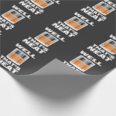 Dat is mooi, grappige whisky cadeaupapier (Hoek)