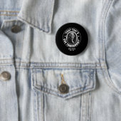 Dat is Morgen Verschuldigd T Shirt Ronde Button 5,7 Cm (In situ)