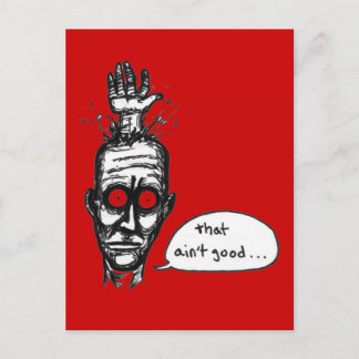 Dat is niet goed briefkaart