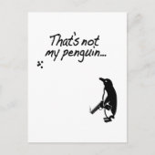 Dat is niet mijn pinguïn Verticaal Briefkaart (Voorkant)