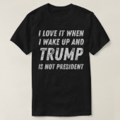 Dat is niet mijn President T-shirt (Design voorkant)