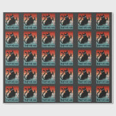 Dat is niet van mij, Innocent Cat met mes Briefkaa Cadeaupapier (Vlak)